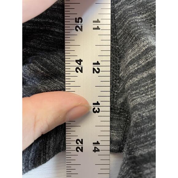 GapFit Capri Leggings Womens Medium Black Space Dye GFast Performance Cotton - Picture 3 of 9